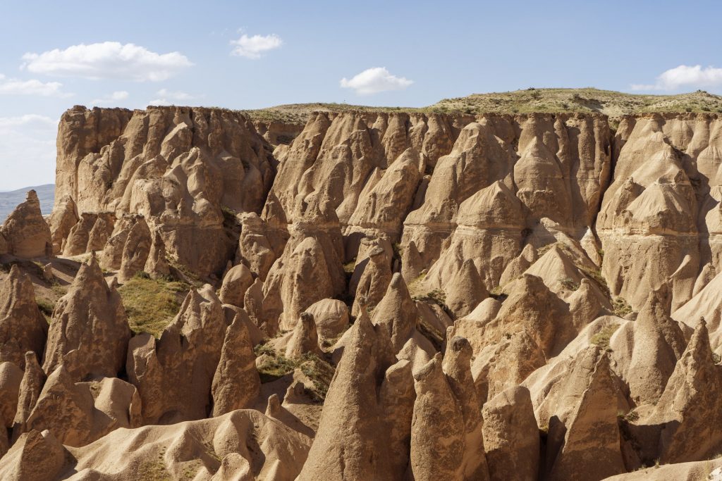 Fairy chimneys in Pigeon Valley, Turkey